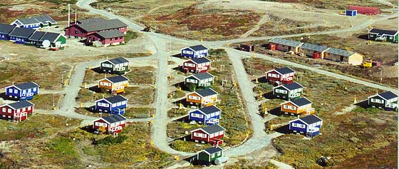 Halvtolv fra luft 2000. � Suulut Foto.