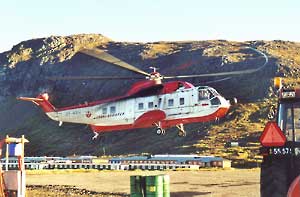 Heliport Grnnedal 2000.  Suulut Foto.